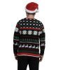 Chimney Santa Sweater with Drink Pocket - Image 2