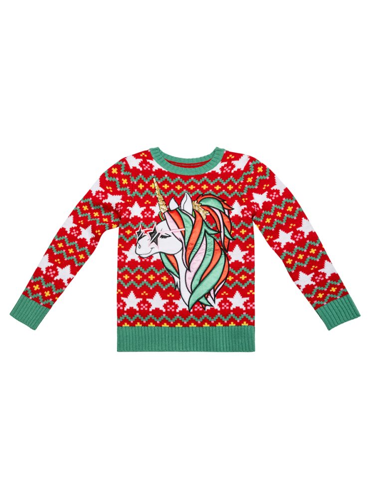 U LOOK UGLY TODAY - Lustiger Weihnachtspullover Mit Fair Isle Muster Für Damen & Herren