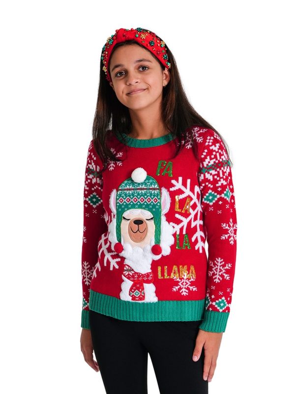 Fa La La Llama Sweater