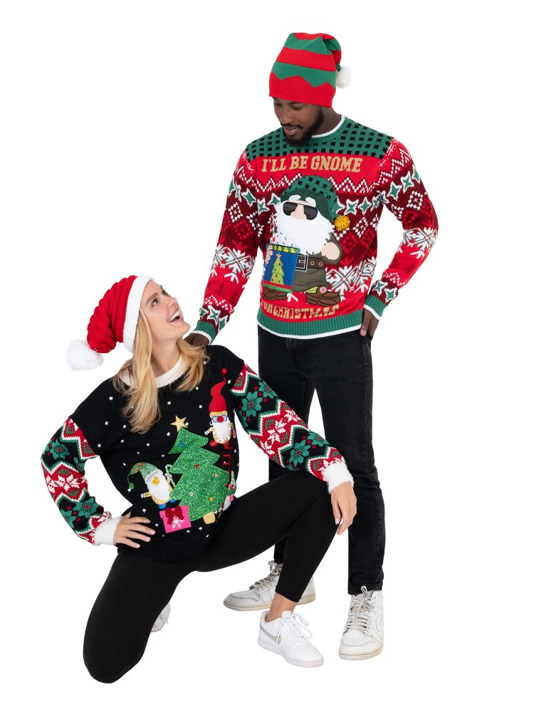 I'll Be Gnome For Christmas Pullover Sweater - Image 7