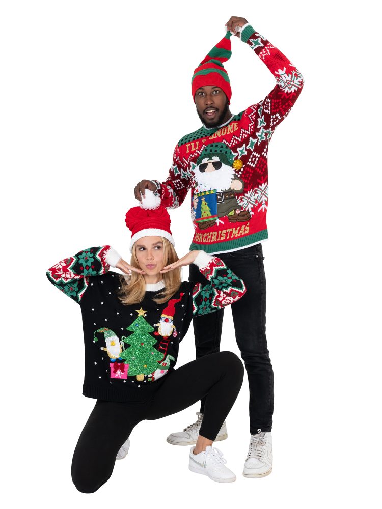 I'll Be Gnome For Christmas Pullover Sweater - Image 6