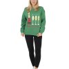 Proseco Ho Ho Ho Christmas Pullover Sweatshirt, - Image 5