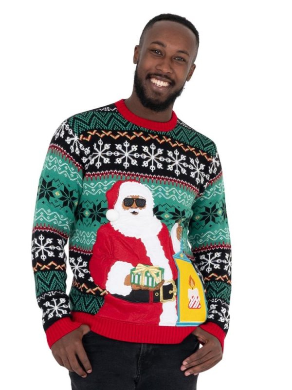 Santa Lantern Pullover Sweaters