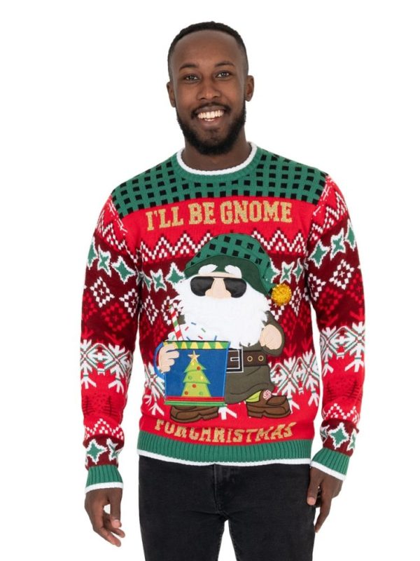 I'll Be Gnome For Christmas Pullover Sweater