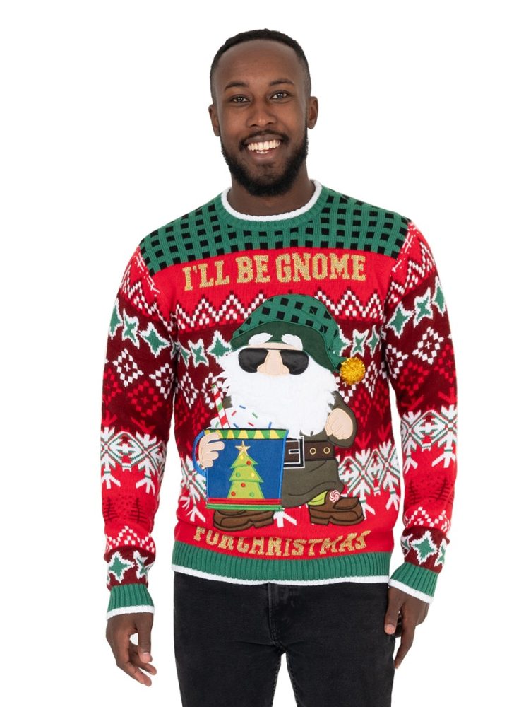 I'll Be Gnome For Christmas Pullover Sweater