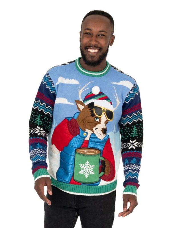 Cozy Reindeer Pullover Sweater