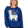 Happy Llamakuahh Pullover Sweatshirt