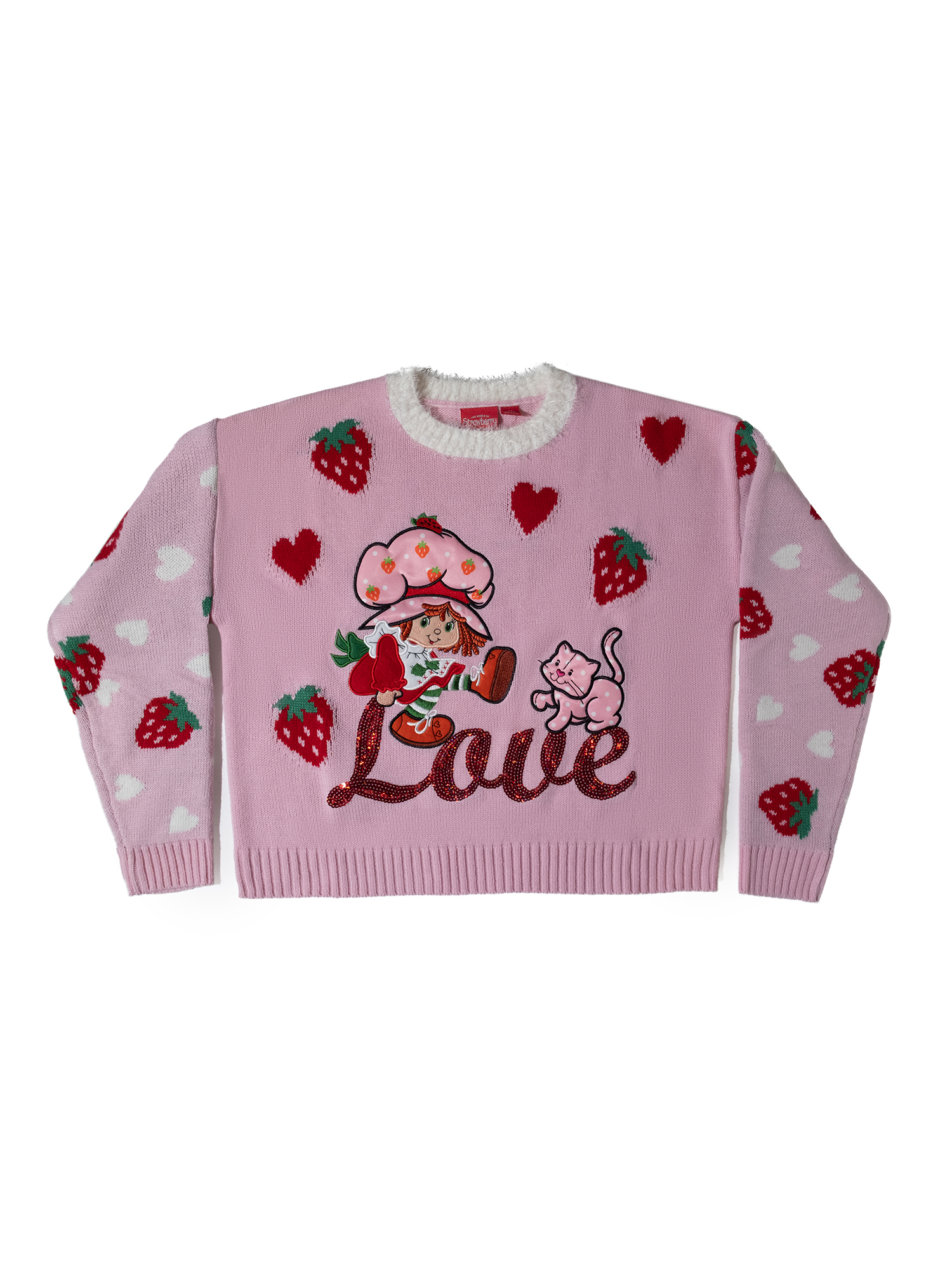 Strawberry Shortcake Love Crewneck Pullover Sweater