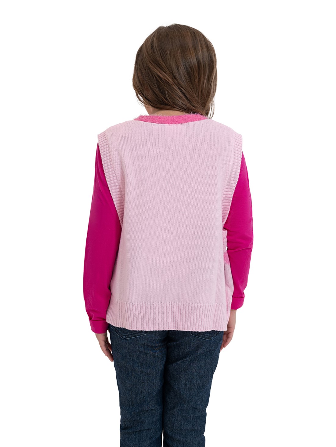 Care Bears Love A Lot Tie Front Sweater Vest - Image 2