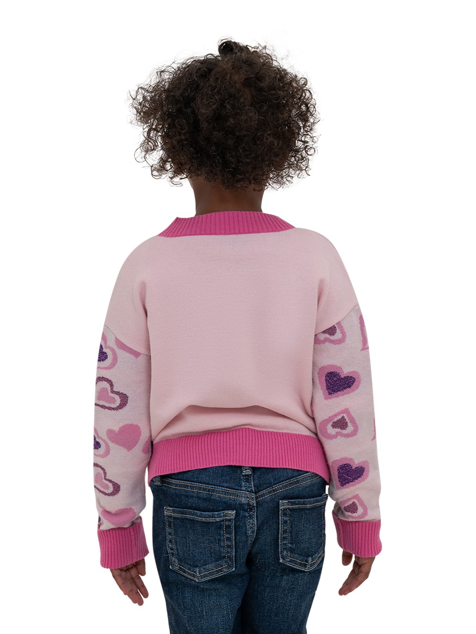 Care Bears Hearts & Bear Long Sleeve V-Neck Cardigan - Image 2